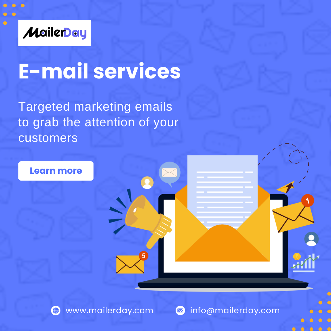 Get high reach with our email services 