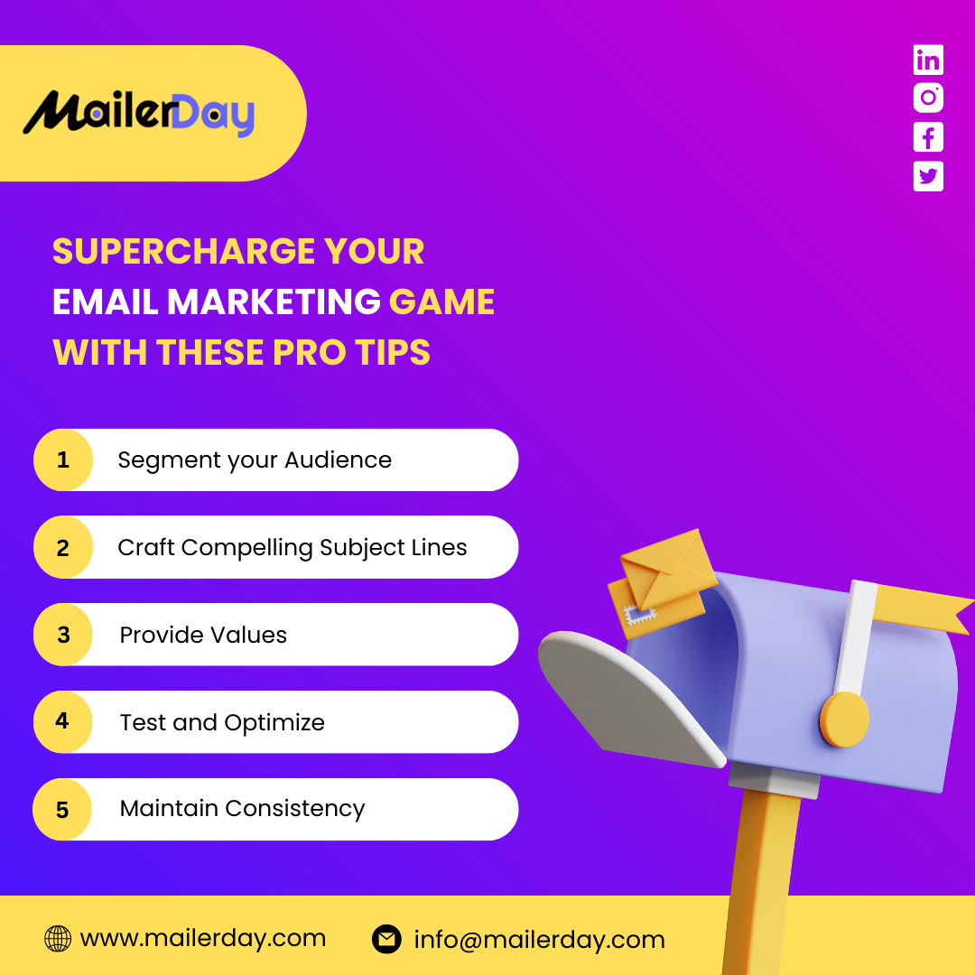 Experience advance and reachable email marketing services 