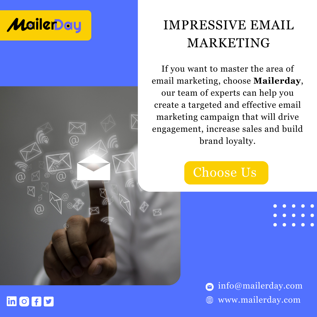 Get effective email marketing services that drive result and conversion surely