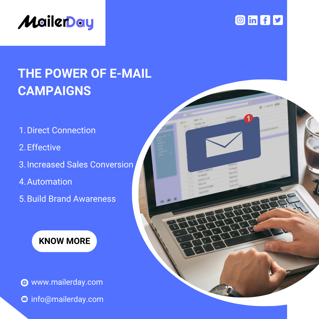 Get powerful email marketing services at a very affordable price 