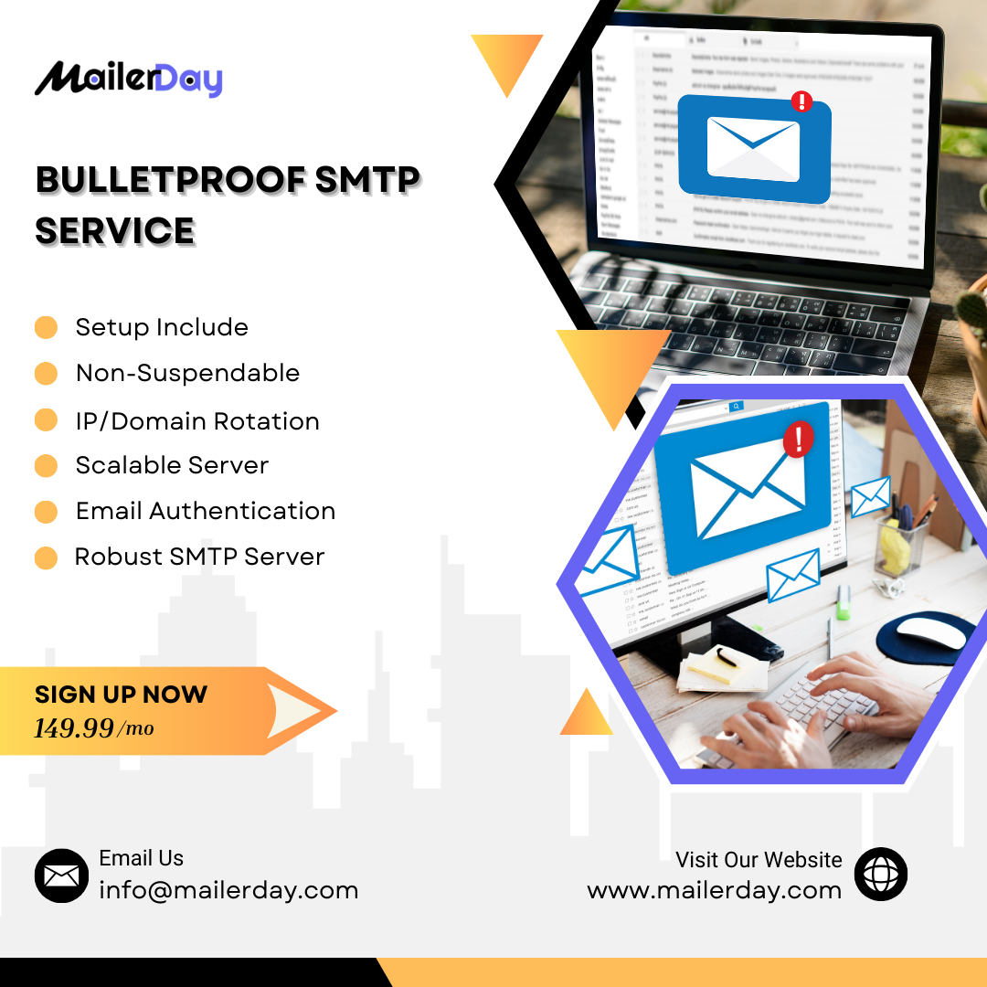 Get perfection in security with our bulletproof SMTP service