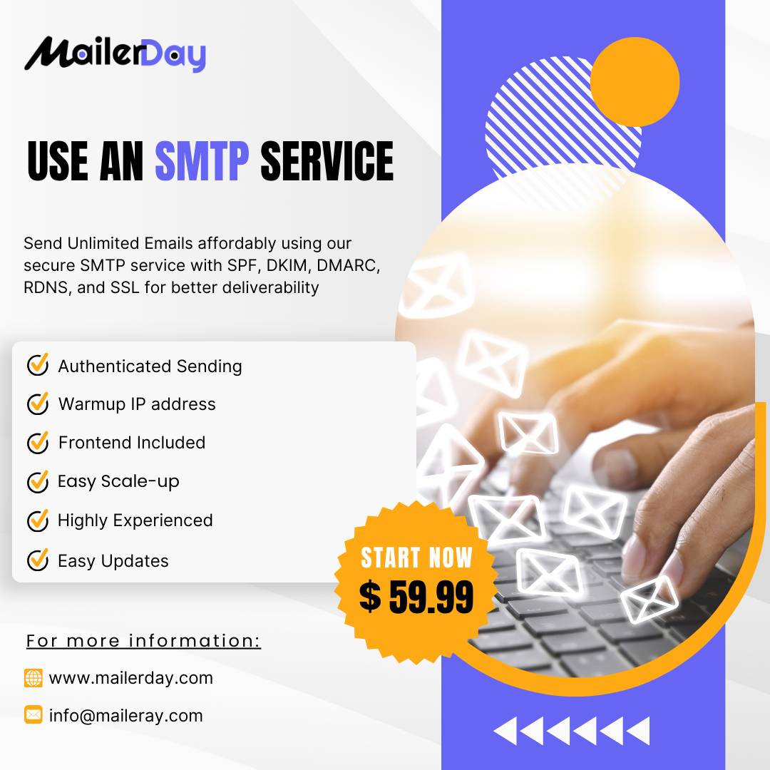 Get a right SMTP service for your email campaigns and growth